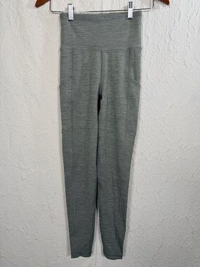American Eagle Everything Pocket Highest Waist Heather Gray Sz XS